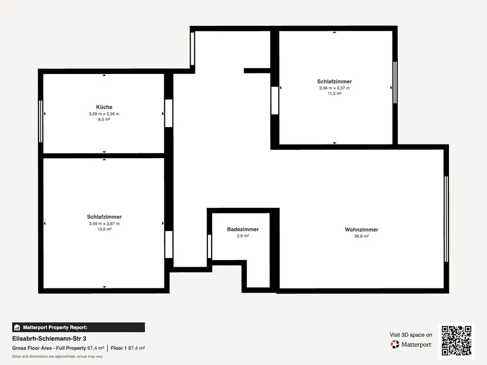 3 Zimmer Wohnung mit 76 m² in Hamm – Bild 5