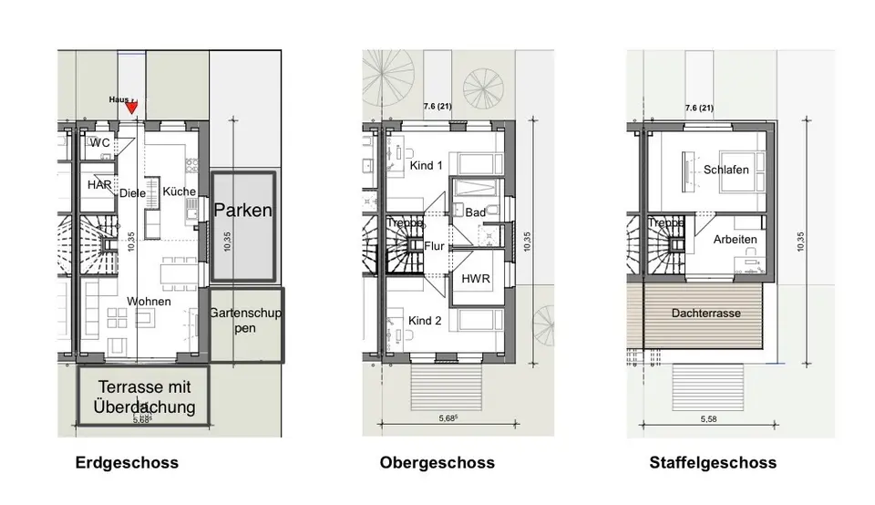 5 Zimmer Haus mit 138 m² in Osnabrück – Bild 4
