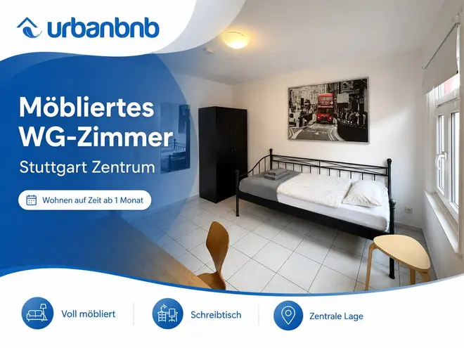 WG-Zimmer mit 14 m² in Stuttgart – Bild 1