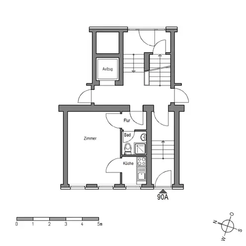 1 Zimmer Wohnung mit 21 m² in Bielefeld – Bild 5