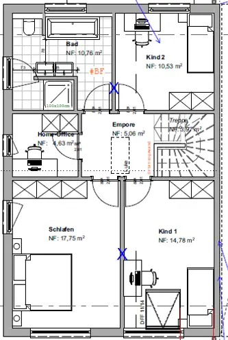 5 Zimmer Haus mit 113 m² in Hamburg – Bild 2