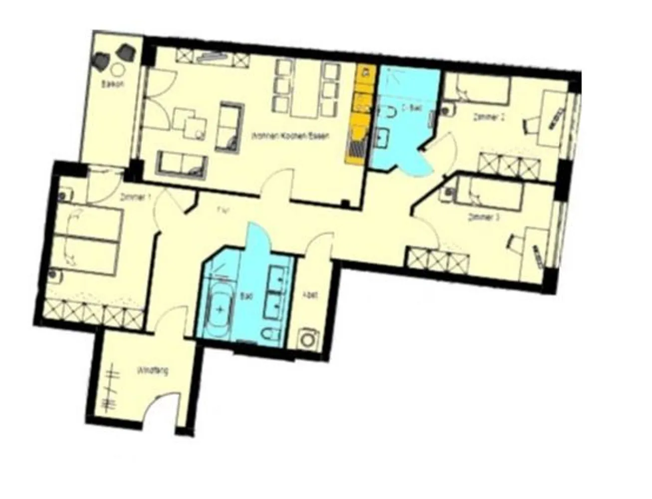 4 Zimmer Wohnung mit 107 m² in Leipzig – Bild 11