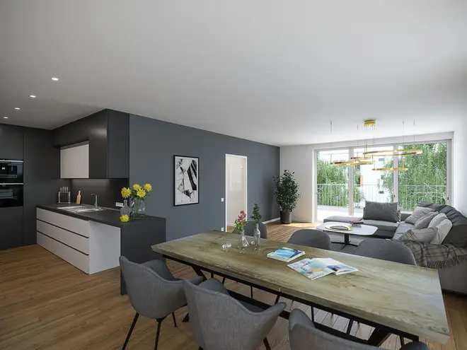 1 Zimmer Wohnung mit 48 m² in Augsburg – Bild 3