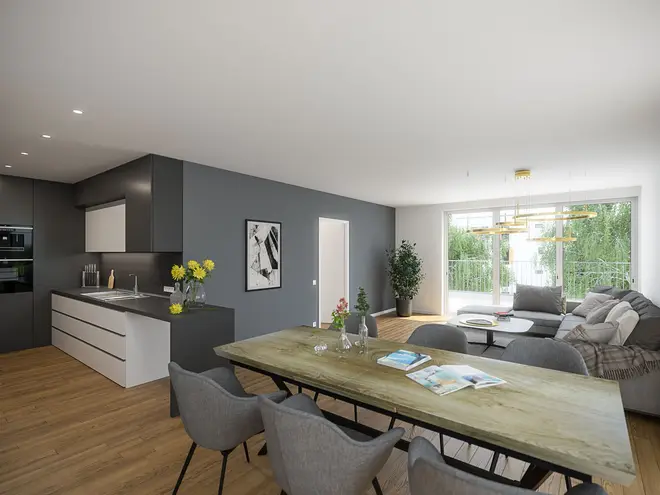 1 Zimmer Wohnung mit 48 m² in Augsburg – Bild 4