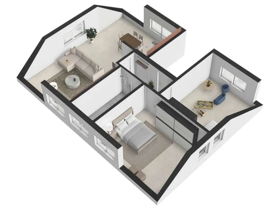 4 Zimmer Wohnung mit 84 m² in Rodgau – Bild 3