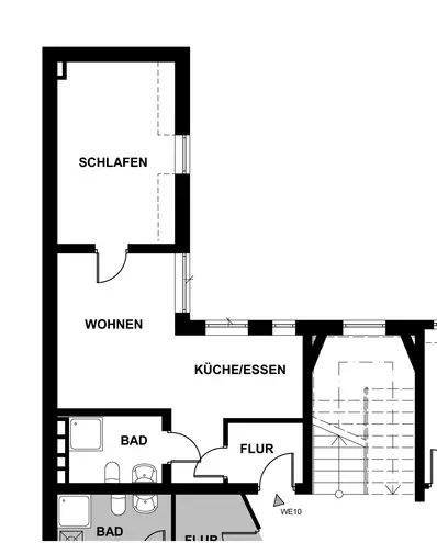 2 Zimmer Wohnung mit 50 m² in Halle (Saale) – Bild 8