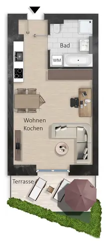 1 Zimmer Wohnung mit 44 m² in Leipzig – Bild 8