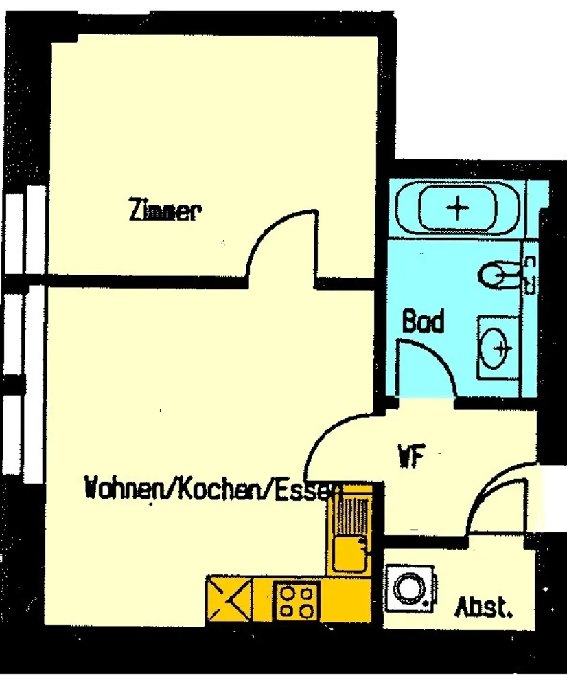 2 Zimmer Wohnung mit 45 m² in Leipzig – Bild 10