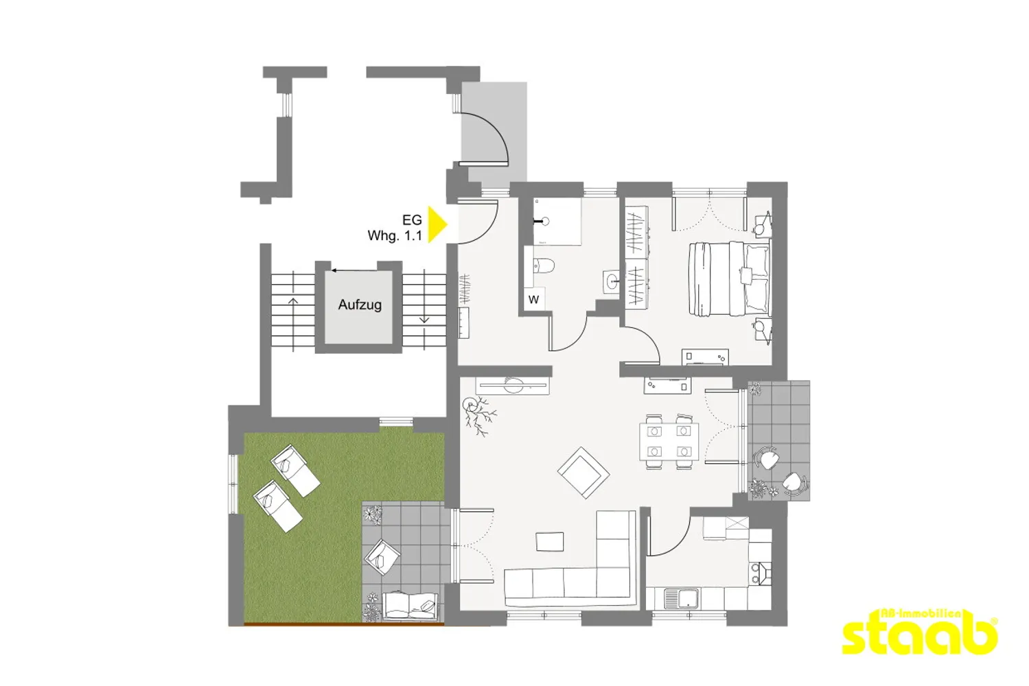 2 Zimmer Wohnung mit 75 m² in Aschaffenburg – Bild 10