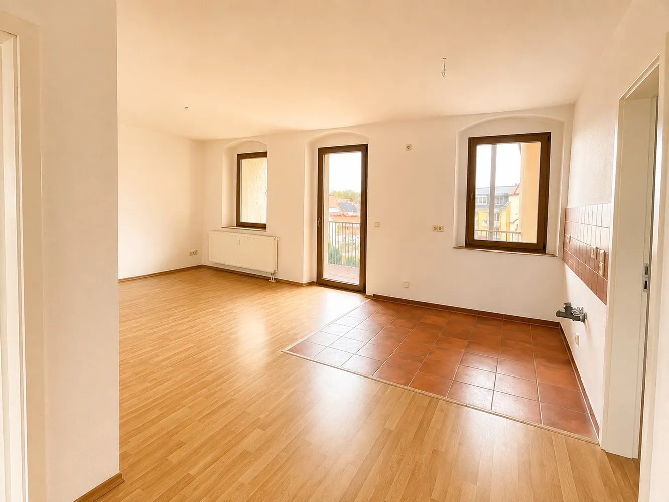 3 Zimmer Wohnung mit 90 m² in Freiberg – Bild 2