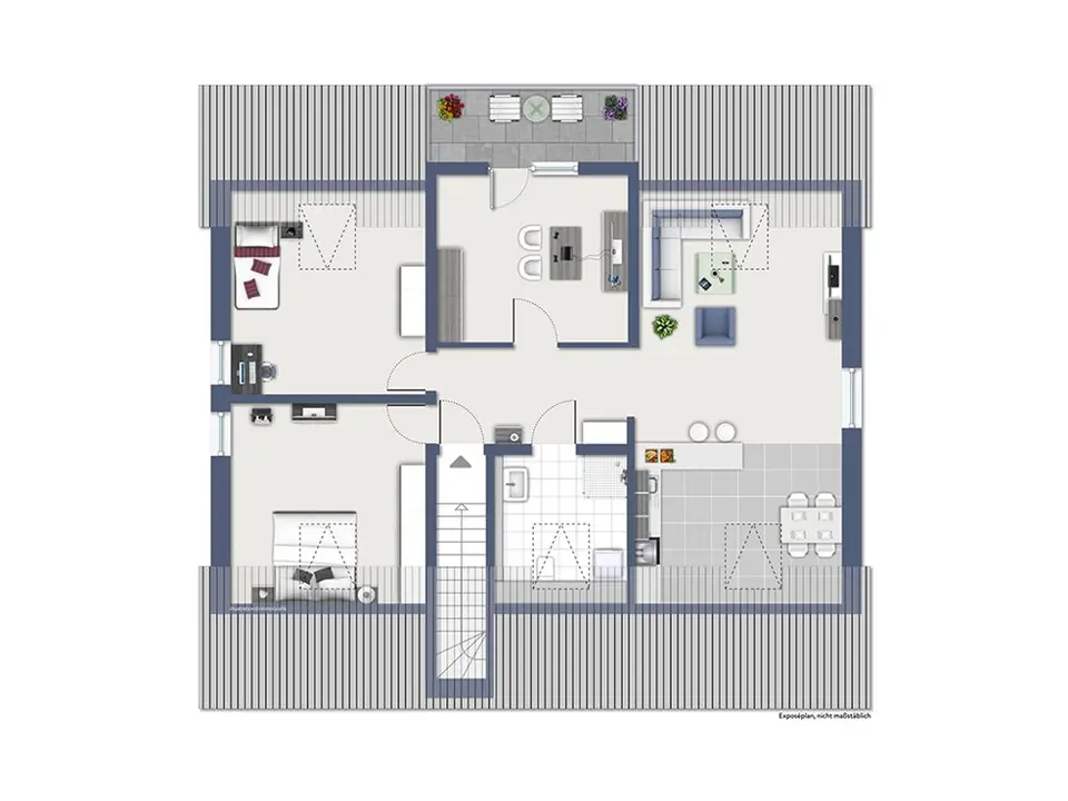 4 Zimmer Wohnung mit 87 m² in Michelstadt – Bild 5