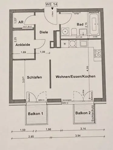 2 Zimmer Wohnung mit 55 m² in Berlin – Bild 5