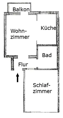 2 Zimmer Wohnung mit 46 m² in Dortmund – Bild 6
