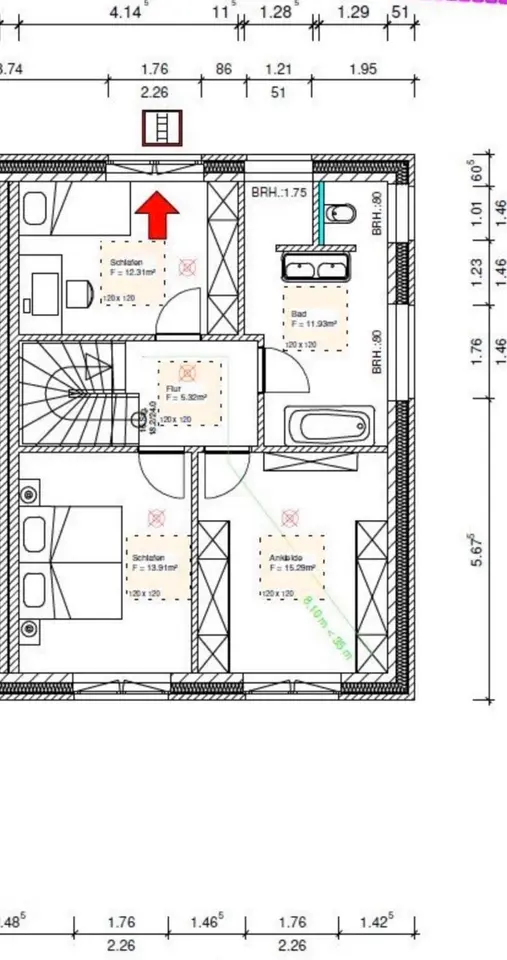 5 Zimmer Haus mit 118 m² in Wilhelmshaven – Bild 4