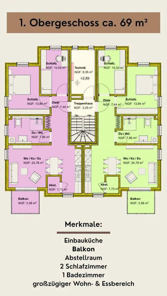 3 Zimmer Wohnung mit 71 m² in Waldshut-Tiengen – Bild 3