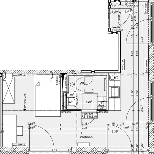 1 Zimmer Wohnung mit 32 m² in Hannover – Bild 12