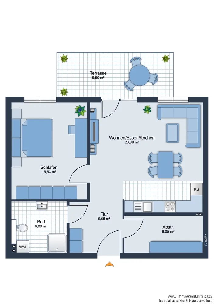 3 Zimmer Wohnung mit 65 m² in Bielefeld – Bild 12