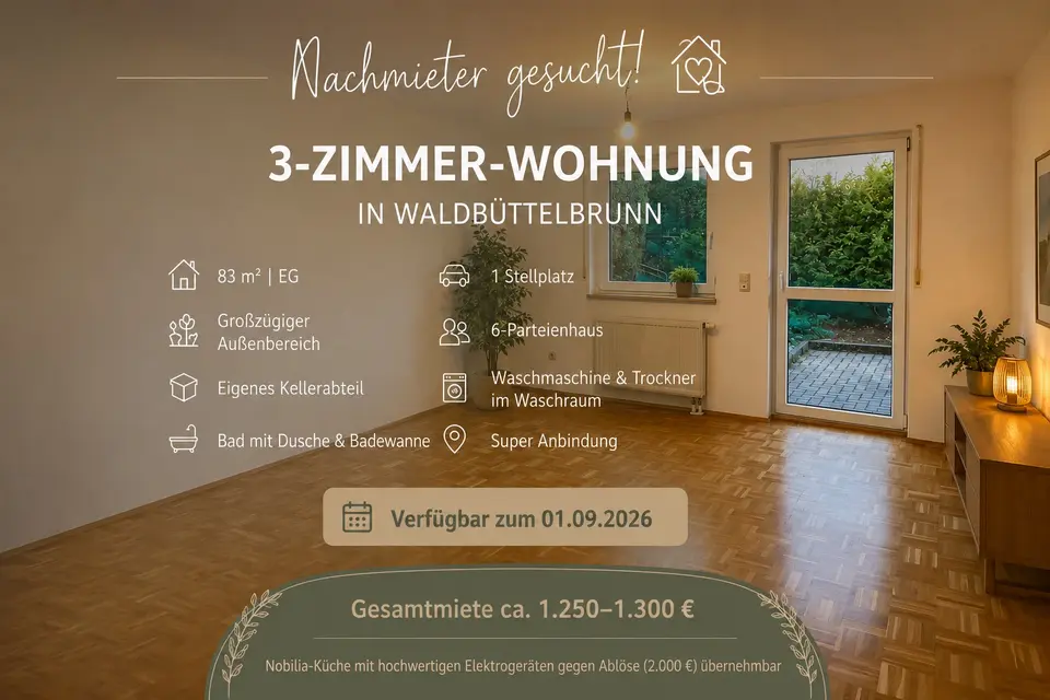 5 Zimmer Wohnung mit 130 m² in Würzburg – Bild 10