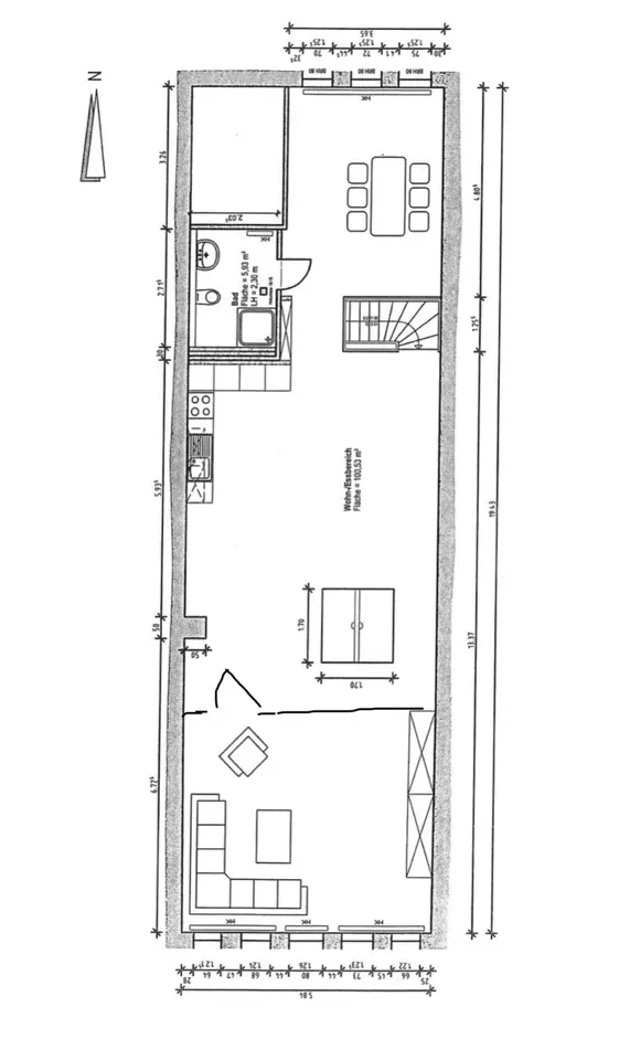 5 Zimmer Wohnung mit 213 m² in Lübeck – Bild 5