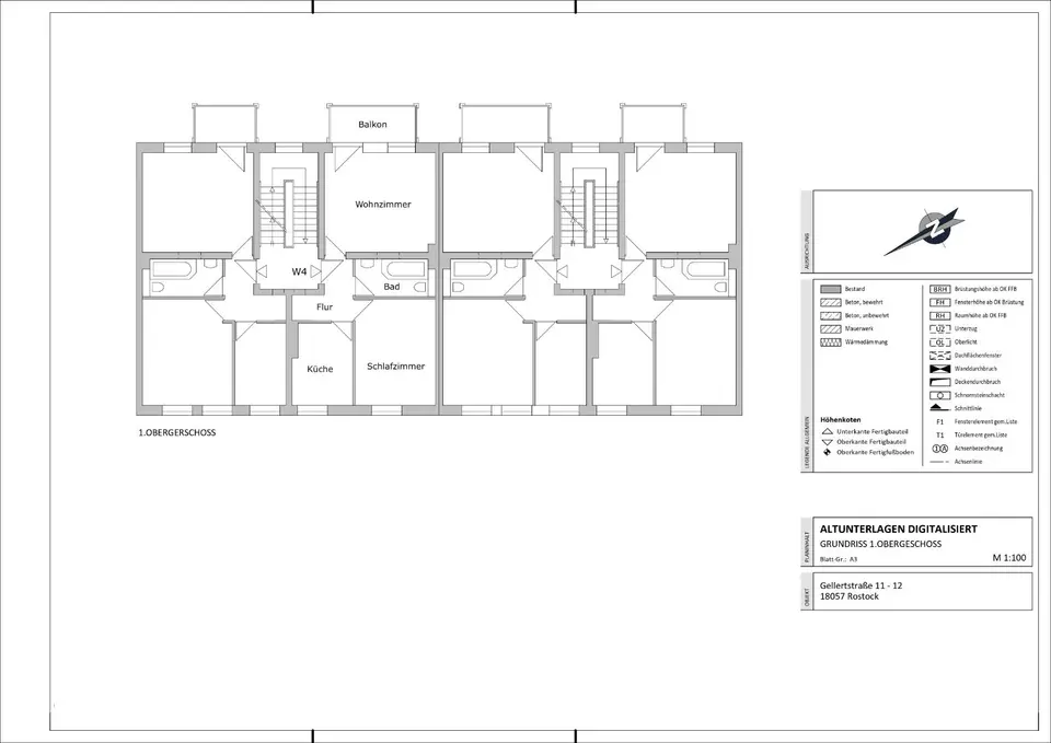 2 Zimmer Wohnung mit 53 m² in Rostock – Bild 10