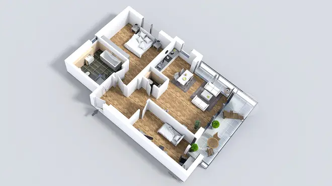 3 Zimmer Wohnung mit 99 m² in Dortmund – Bild 4