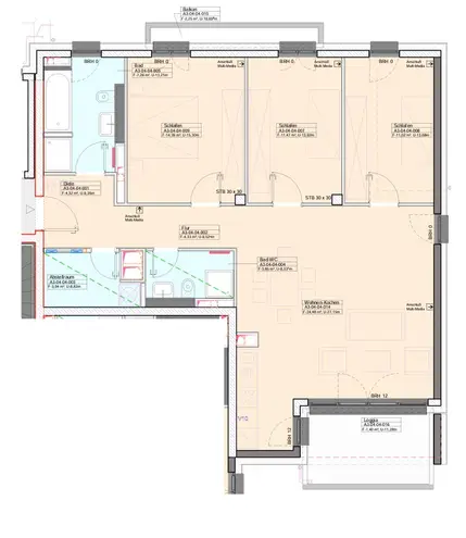 4 Zimmer Wohnung mit 100 m² in Frankfurt am Main – Bild 6