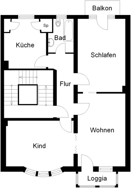 3 Zimmer Wohnung mit 81 m² in Lübeck – Bild 9