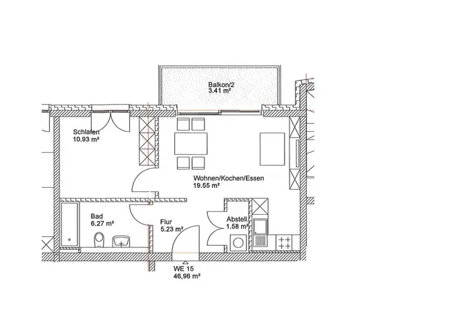 2 Zimmer Wohnung mit 58 m² in Leipzig – Bild 10