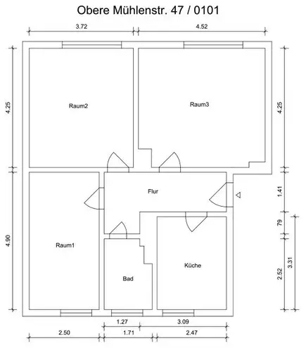 3 Zimmer Wohnung mit 66 m² in Leipzig – Bild 4