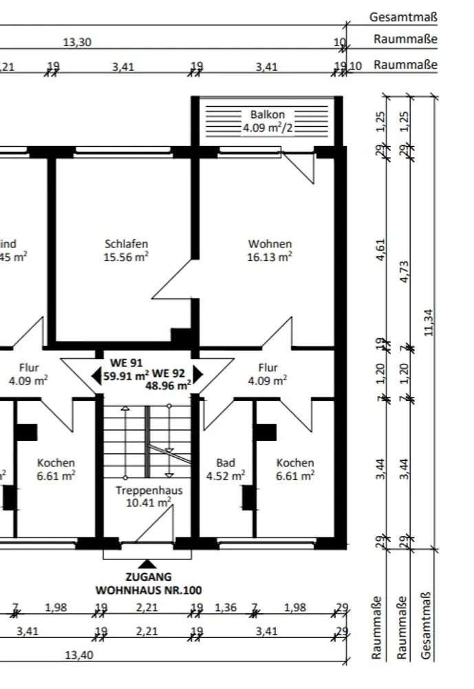 2 Zimmer Wohnung mit 48 m² in Magdeburg – Bild 10