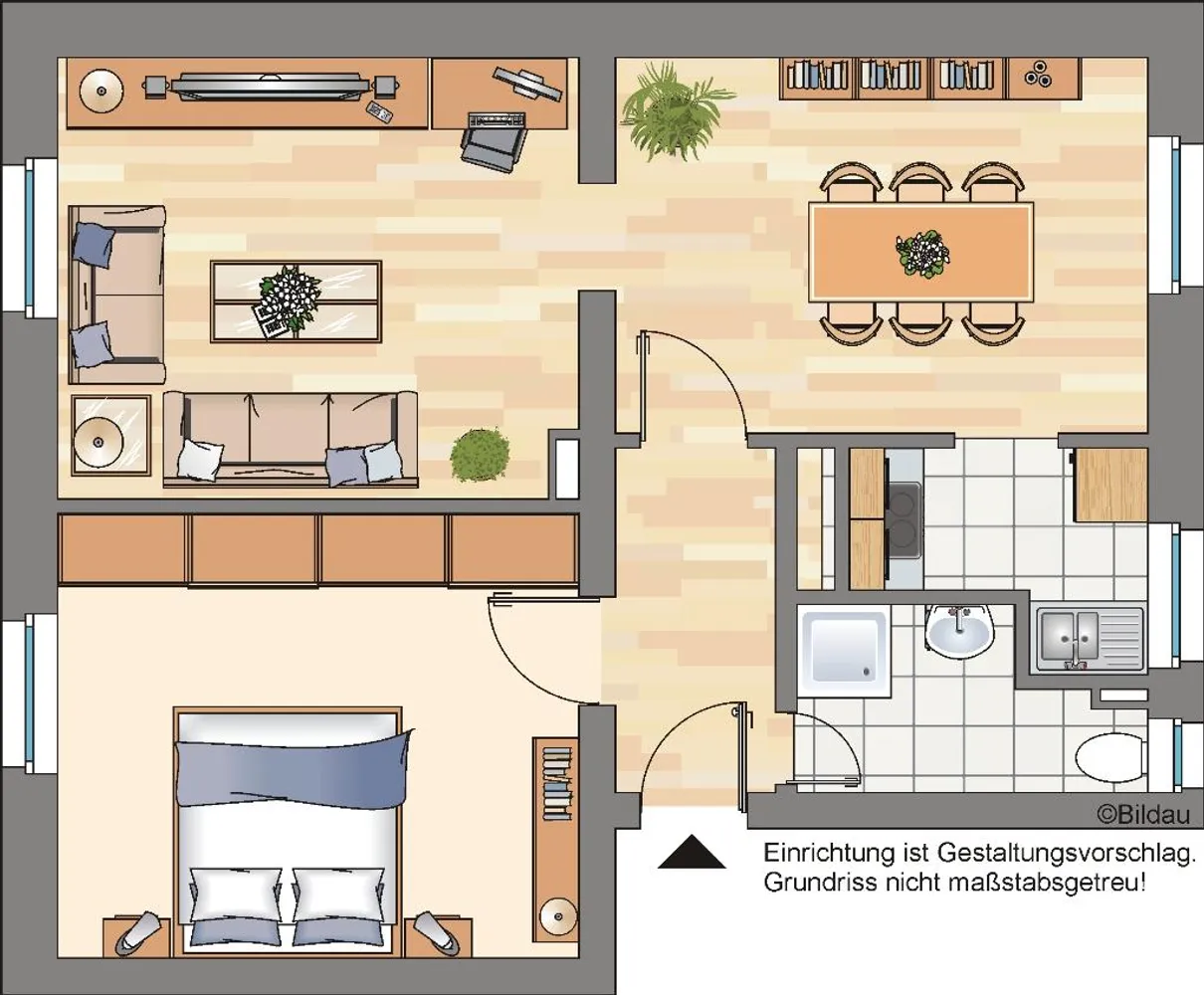 2 Zimmer Wohnung mit 47 m² in Gelsenkirchen – Bild 8