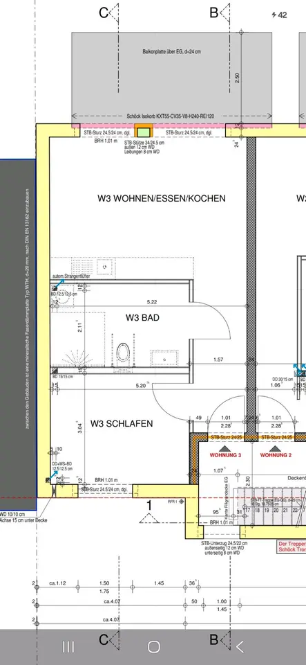2 Zimmer Wohnung mit 57 m² in Worms – Bild 5