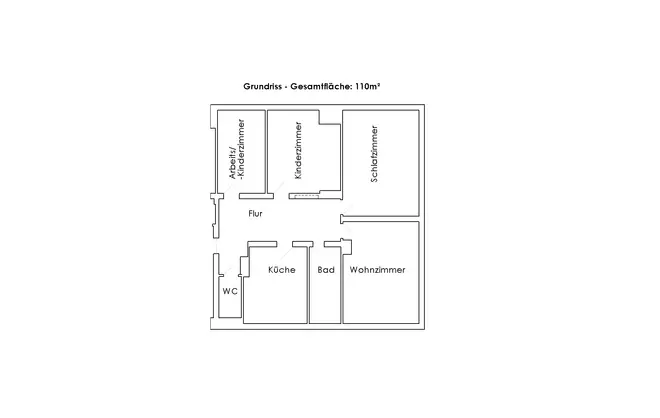4 Zimmer Wohnung mit 110 m² in Wuppertal – Bild 1