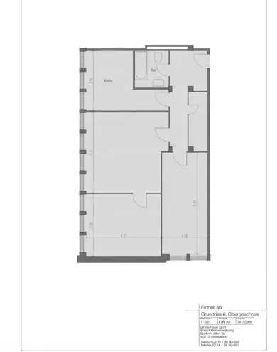 3 Zimmer Wohnung mit 83 m² in Düsseldorf – Bild 8