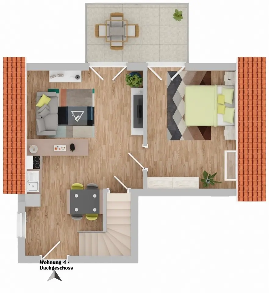 3 Zimmer Wohnung mit 87 m² in Ahaus – Bild 4