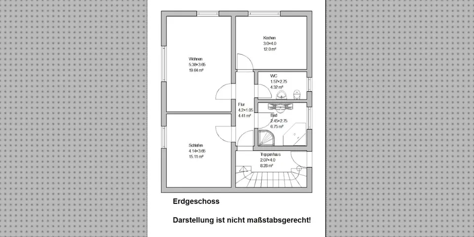 2 Zimmer Wohnung mit 35 m² in Kassel – Bild 6