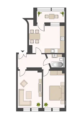 2 Zimmer Wohnung mit 69 m² in Leipzig – Bild 9