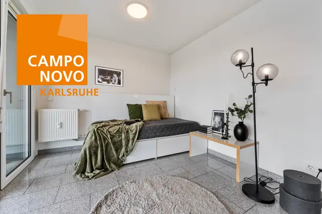 1 Zimmer Wohnung mit 31 m² in Karlsruhe – Bild 2