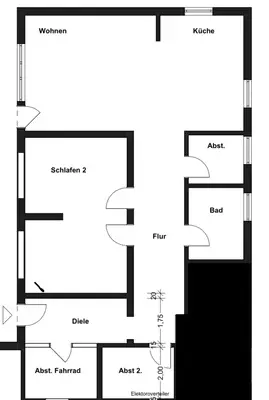 3 Zimmer Wohnung mit 100 m² in Greven – Bild 4