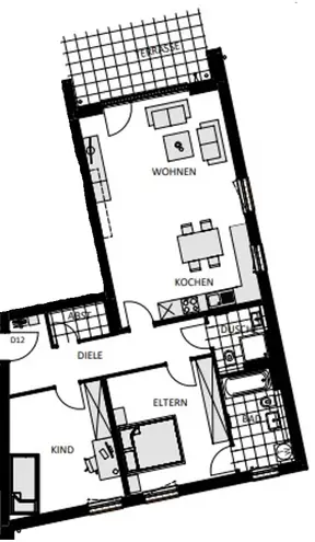 3 Zimmer Wohnung mit 101 m² in Leverkusen – Bild 10