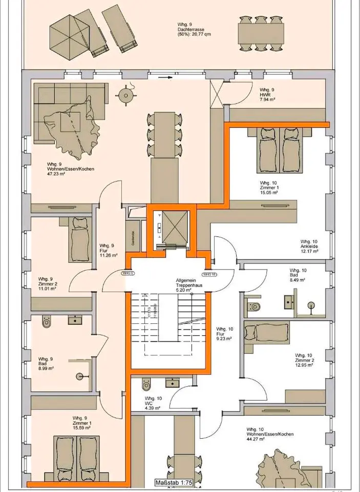3 Zimmer Wohnung mit 102 m² in Ahaus – Bild 10