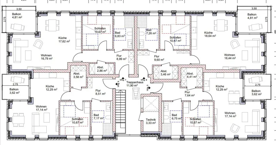 2 Zimmer Wohnung mit 61 m² in Vechta – Bild 6