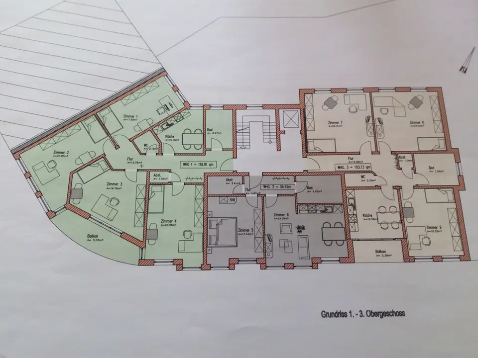 3 Zimmer Wohnung mit 103 m² in Kassel – Bild 6