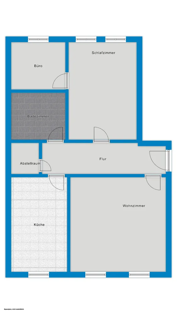 3 Zimmer Wohnung mit 71 m² in Halle (Saale) – Bild 7
