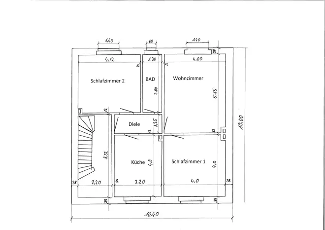 3 Zimmer Wohnung mit 75 m² in Düsseldorf – Bild 2