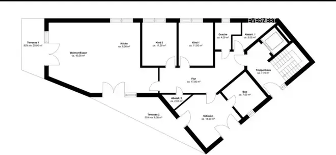 4 Zimmer Wohnung mit 150 m² in Köln – Bild 8