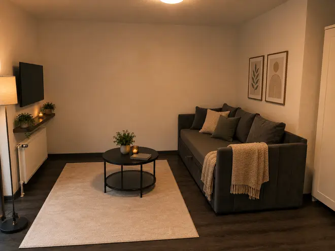 1 Zimmer Wohnung mit 30 m² in Münster – Bild 1