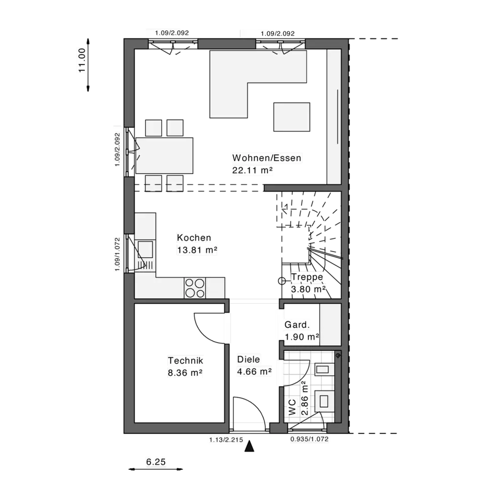 4 Zimmer Haus mit 115 m² in Solingen – Bild 3