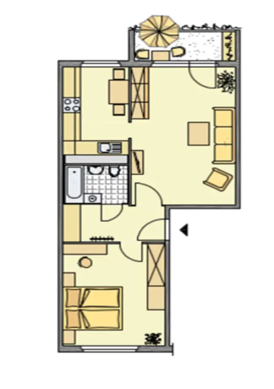 2 Zimmer Wohnung mit 54 m² in Gera – Bild 9