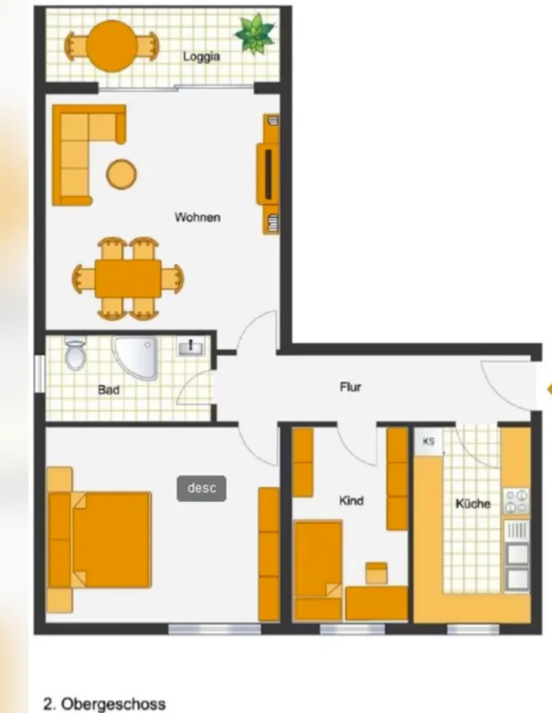 3 Zimmer Wohnung mit 81 m² in Braunschweig – Bild 1